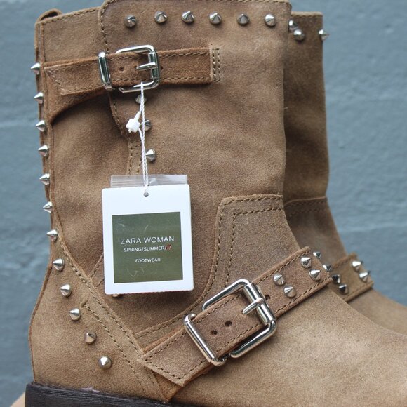 Zara women's boots size 8 - Picture 1 of 8